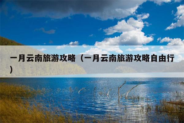 一月云南旅游攻略（一月云南旅游攻略自由行）