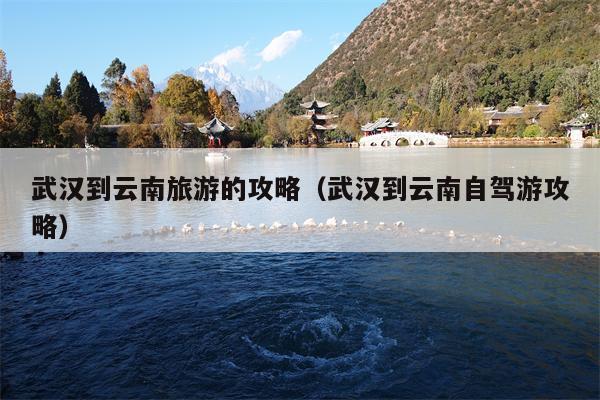 武汉到云南旅游的攻略（武汉到云南自驾游攻略）