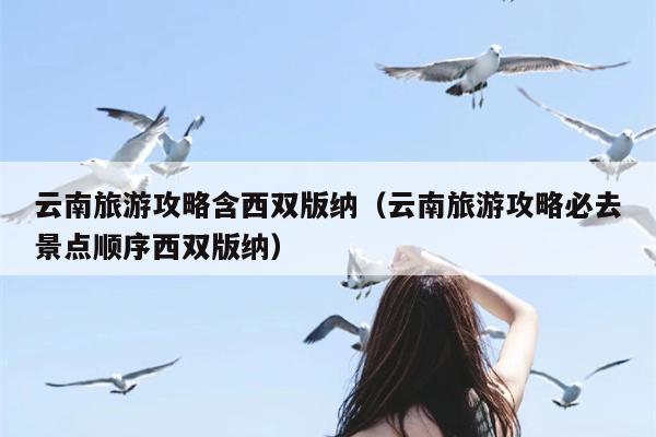 云南旅游攻略含西双版纳（云南旅游攻略必去景点顺序西双版纳）