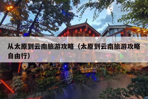 从太原到云南旅游攻略（太原到云南旅游攻略自由行）