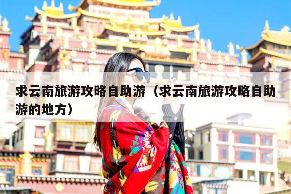求云南旅游攻略自助游（求云南旅游攻略自助游的地方）