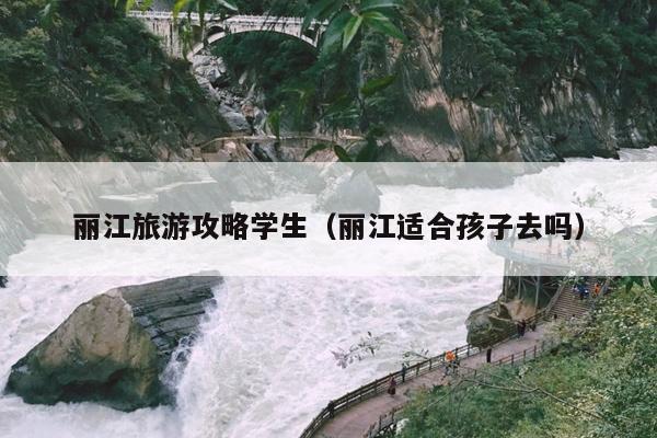 丽江旅游攻略学生（丽江适合孩子去吗）