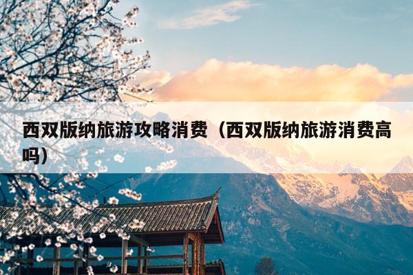 西双版纳旅游攻略消费（西双版纳旅游消费高吗）