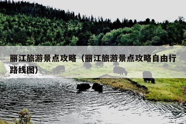 丽江旅游景点攻略（丽江旅游景点攻略自由行路线图）