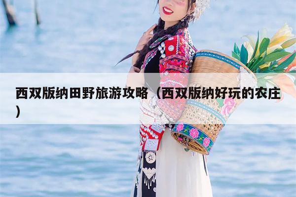 西双版纳田野旅游攻略（西双版纳好玩的农庄）