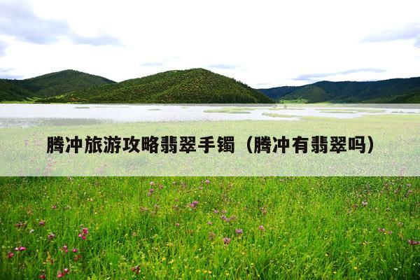 腾冲旅游攻略翡翠手镯（腾冲有翡翠吗）