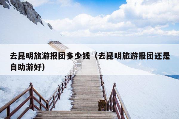 去昆明旅游报团多少钱（去昆明旅游报团还是自助游好）