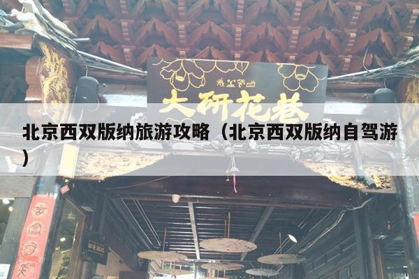 北京西双版纳旅游攻略（北京西双版纳自驾游）