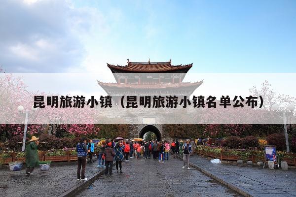 昆明旅游小镇（昆明旅游小镇名单公布）