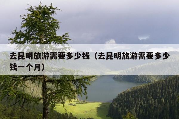 去昆明旅游需要多少钱（去昆明旅游需要多少钱一个月）