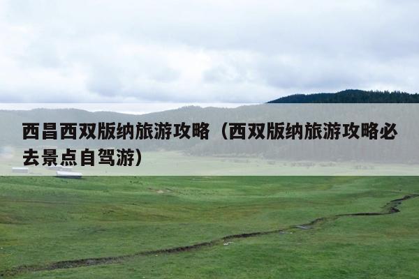 西昌西双版纳旅游攻略（西双版纳旅游攻略必去景点自驾游）