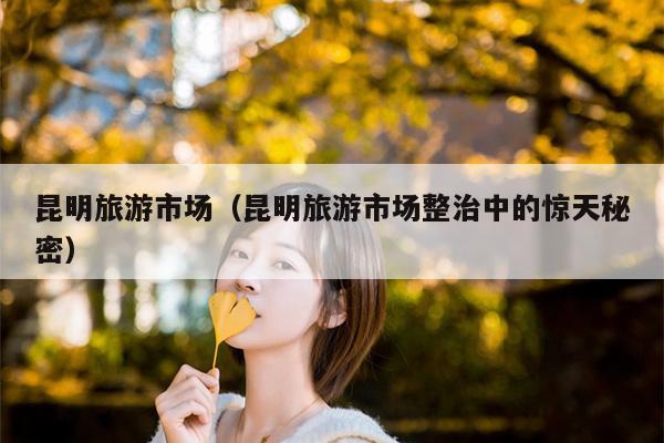 昆明旅游市场（昆明旅游市场整治中的惊天秘密）