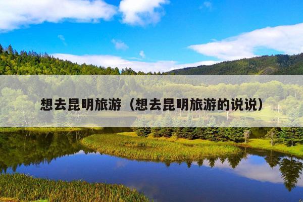 想去昆明旅游（想去昆明旅游的说说）