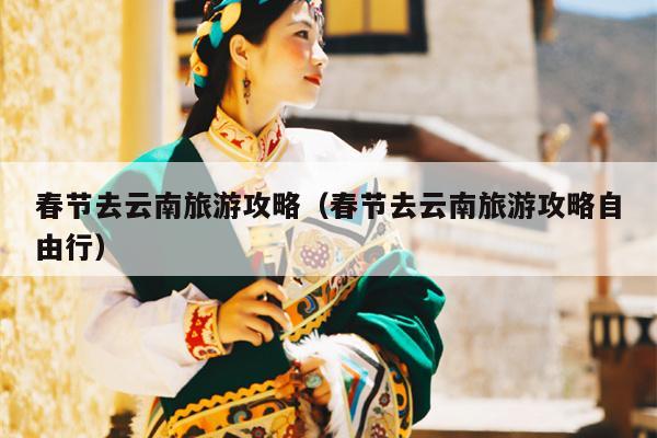 春节去云南旅游攻略（春节去云南旅游攻略自由行）
