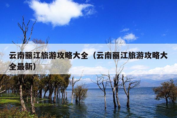 云南丽江旅游攻略大全（云南丽江旅游攻略大全最新）