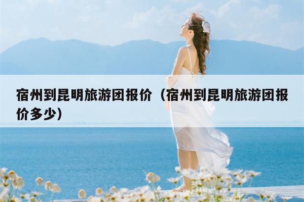 宿州到昆明旅游团报价（宿州到昆明旅游团报价多少）