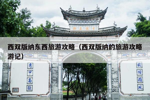 西双版纳东西旅游攻略（西双版纳的旅游攻略游记）