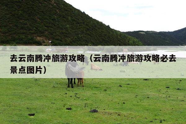 去云南腾冲旅游攻略（云南腾冲旅游攻略必去景点图片）