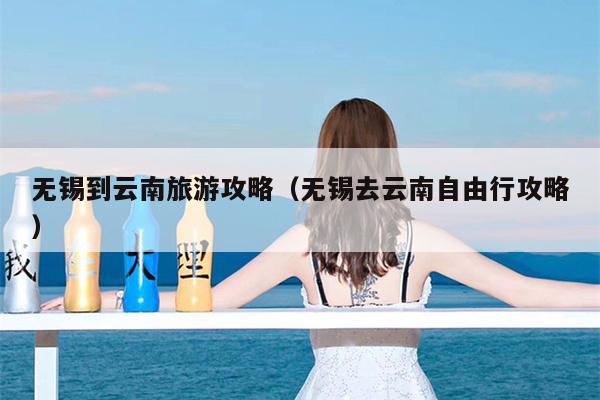 无锡到云南旅游攻略（无锡去云南自由行攻略）