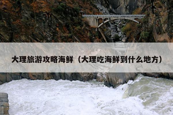 大理旅游攻略海鲜（大理吃海鲜到什么地方）