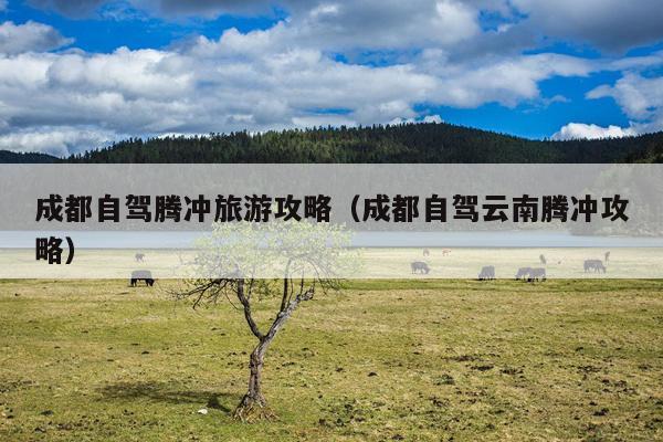 成都自驾腾冲旅游攻略（成都自驾云南腾冲攻略）