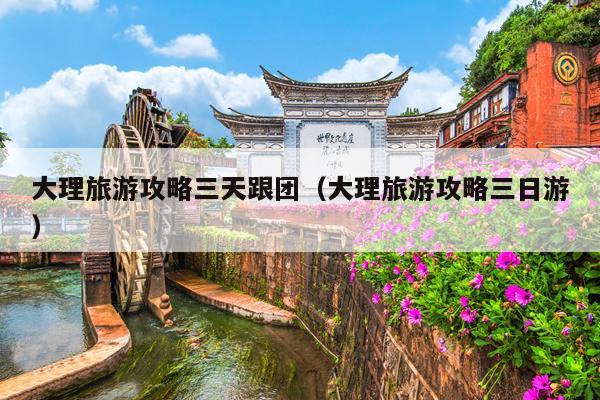 大理旅游攻略三天跟团（大理旅游攻略三日游）
