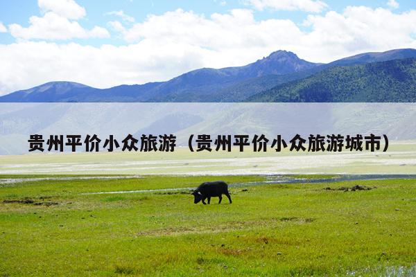 贵州平价小众旅游(贵州平价小众旅游城市)