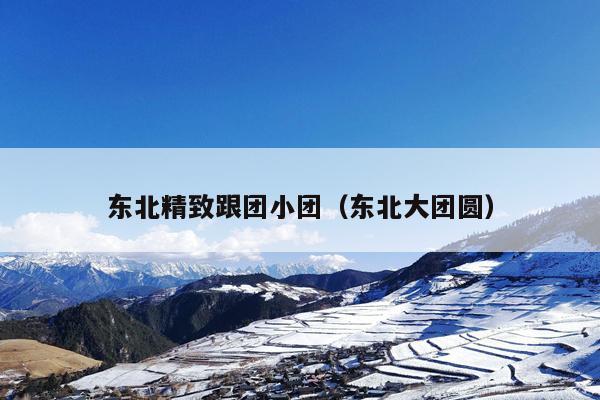 东北精致跟团小团（东北大团圆）