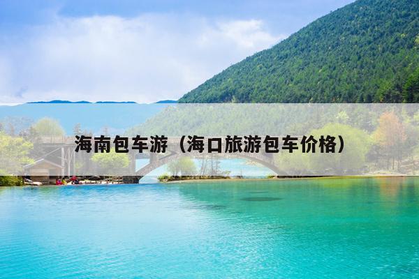 海南包车游（海口旅游包车价格）