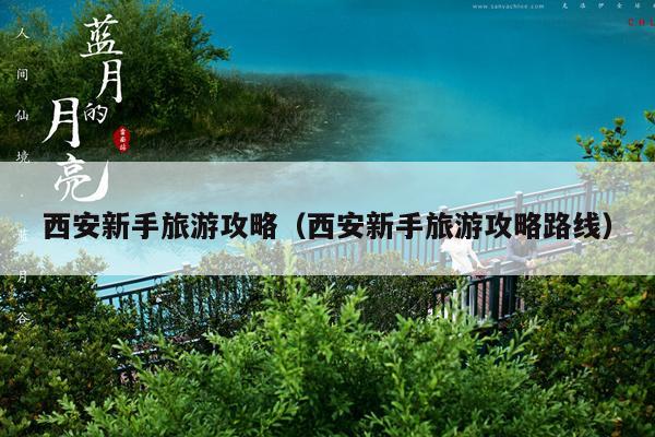 西安新手旅游攻略（西安新手旅游攻略路线）