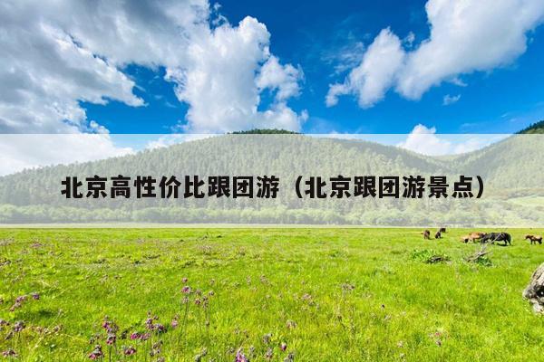 北京高性价比跟团游（北京跟团游景点）