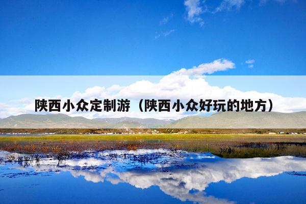 陕西小众定制游（陕西小众好玩的地方）