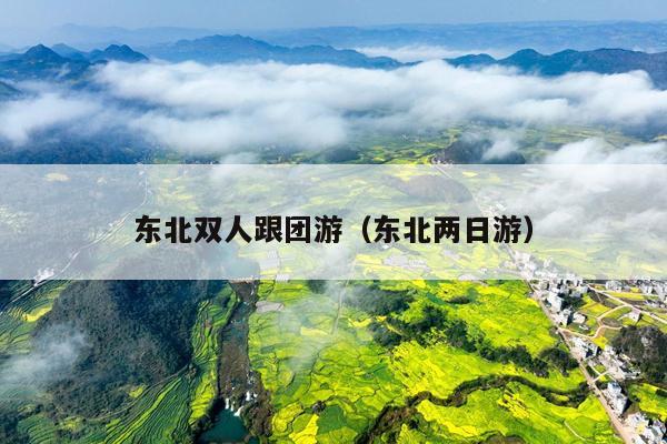 东北双人跟团游（东北两日游）
