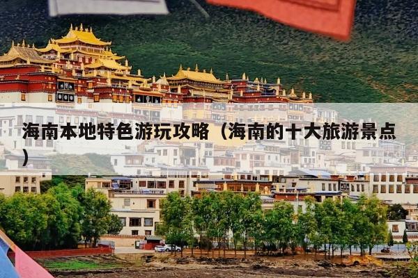 海南本地特色游玩攻略（海南的十大旅游景点）