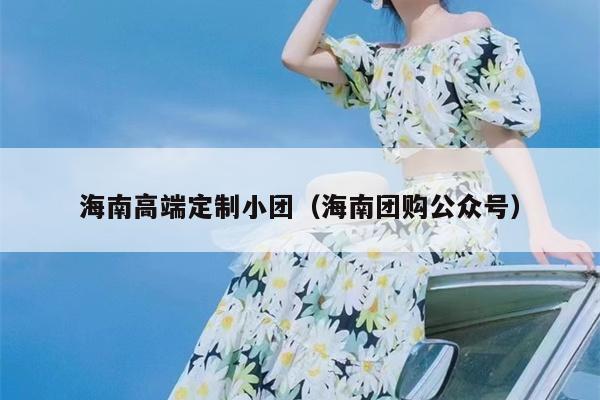 海南高端定制小团（海南团购公众号）