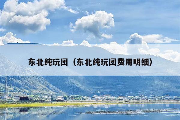 东北纯玩团（东北纯玩团费用明细）