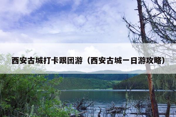 西安古城打卡跟团游（西安古城一日游攻略）