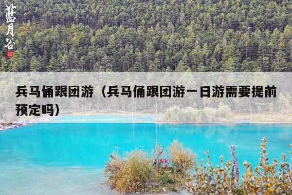 兵马俑跟团游（兵马俑跟团游一日游需要提前预定吗）